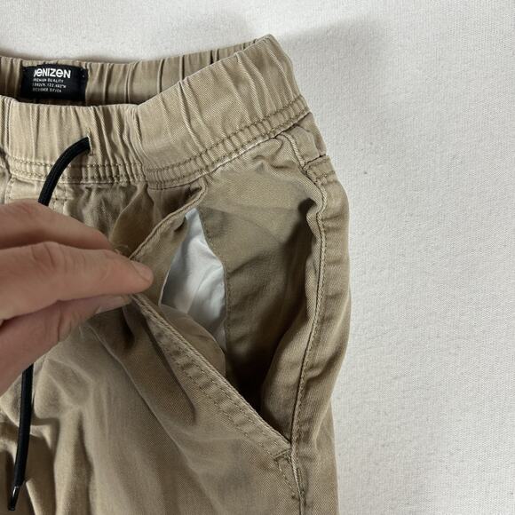 Denizen Cargo Joggers Pants Men's Size XS Tan Casual Drawstring Pockets Stretch - Picture 8 of 15